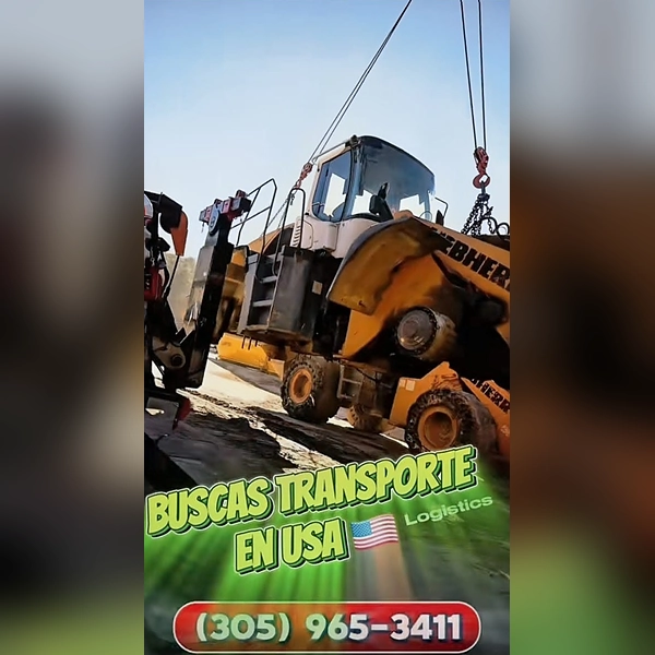 Transporte de Maquinaria Pesada en USA | Cotiza